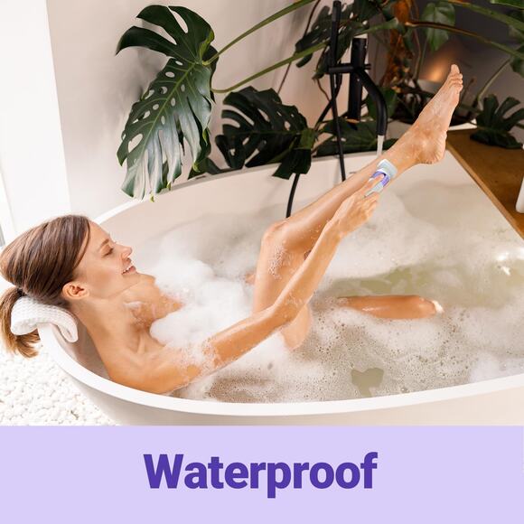 Bikini Trimmer for Women, IPX7 Waterproof Wet & Dry Electric Razors for Women - Picture 6 of 6